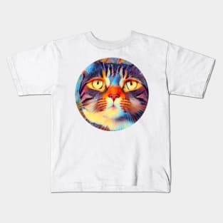 Anxious mycat, revolution for cats Kids T-Shirt